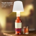 thumbnail image 4 of LED Bottle Lamp Pleated Design 4 Light Modes Waterproof Cordless Night Light With USB  For Cafe Bar Family, 4 of 8