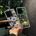 thumbnail image 3 of ELEHOLD Case for Moto G Power (2025), Elegant Transparent Floral Shockproof Phone Case, Fingerprint Resistant Cover,D, 3 of 9
