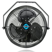 Tornado 12 inch Wall Mount Fan Outdoor Metal Fan 3 Speed 1650 CFM Industrial