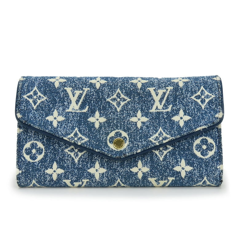 LOUIS VUITTON Z.WALLET H M ECL1 ブルー Zippy Wallet Horizontal Monogram Eclipse Canvas - For Him