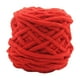 thumbnail image 1 of Hilo de lana grueso, hilo Tubular Jumbo, hilo ligero, suave y voluminoso, hilo de peso para manualidades, almohada, cerca, bufanda, fabricación de Rojo Soledad Hilo de lana grueso, 1 of 9