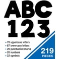 thumbnail image 4 of Letras recortadas Carson Dellosa, 219 piezas, negras, 4 pulgadas, 4 of 7