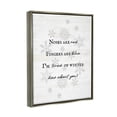 thumbnail image 3 of Tired Of Winter Funny Poem Holiday Graphic Art Luster Gray Framed Art Print Wall Art, 3 of 6