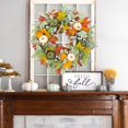 thumbnail image 4 of Coronas de otoño, corona artificial de calabaza, bayas, hojas de arce, corona de otoño para puerta, decoración colgante para el hogar, Año Nuevo y Navidad, 4 of 5