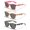 3PCS-06, variant on SMAIKY 3Pack Kids Sunglasses Baseball Glasses for Girls Boys Children Age 3-10 UV Protection Sun Glasses