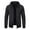 Black, variant on Mens Cardigan Hoodies Full Zip Fleece Lined Sweaters Fashion Long Sleeve Knitted Men Regular Fit Sweater Fall Winter Drawstring Hooded Coat Gray XXL