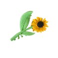 thumbnail image 4 of Juego de 2 pinzas para el cabello de girasol, clip de pico de pato de girasol a la moda para mujer y niña, accesorios para el cabello con foto de vacaciones en la playa para niñas ER, 4 of 5