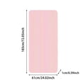 thumbnail image 3 of Yoga Mat 72 x 24 Inch 0.39 Inch Extra Thick, High Density Anti Tear Exercise Mat with Carrying Strap, Suitable for Various Yoga Exercises Pilates Floor Workout, Yoga, Purple, 3 of 8