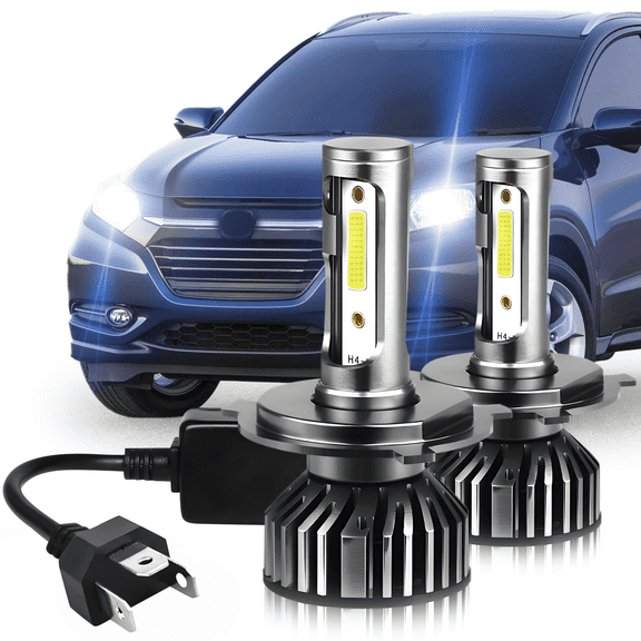 High Beam and Low Beam Headlight Bulb - Compatible with 2016 - 2018 Honda HR-V 2017