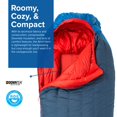 thumbnail image 4 of Big Agnes Anvil Horn (650 DownTek) Sleeping Bag, 30 Degree, Long, Left Zip, 4 of 4