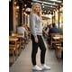 thumbnail image 4 of Set Mujer Sudadera Estampada y Pants Casual Cálido, 4 of 5