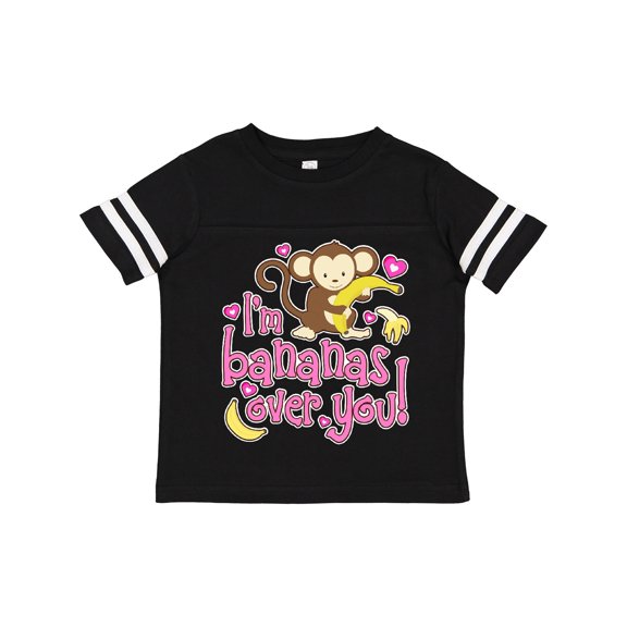 Inktastic I'm Bananas Over You Boys or Girls Toddler T-Shirt
