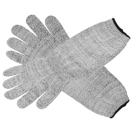 

1 Pair Cut Resistant Garden Glove Lengthen Industrial Safety Working Glove Non-slip Glove