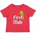 thumbnail image 3 of Inktastic First Mate Pirate with Parrot and Bandanna Boys or Girls Baby T-Shirt, 3 of 5