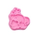 thumbnail image 1 of Cateissary Molde de Fondant con forma de arcoíris, repuesto portátil, molde antiadherente para cocina, Chocolate, herramienta de Herramientas y accesorios para hornear Rosa, 1 of 6