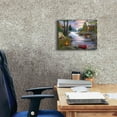thumbnail image 5 of Epic Graffiti 'Cabin Lake' by Bigelow Illustrations, Canvas Wall Art, 16"x12", 5 of 8