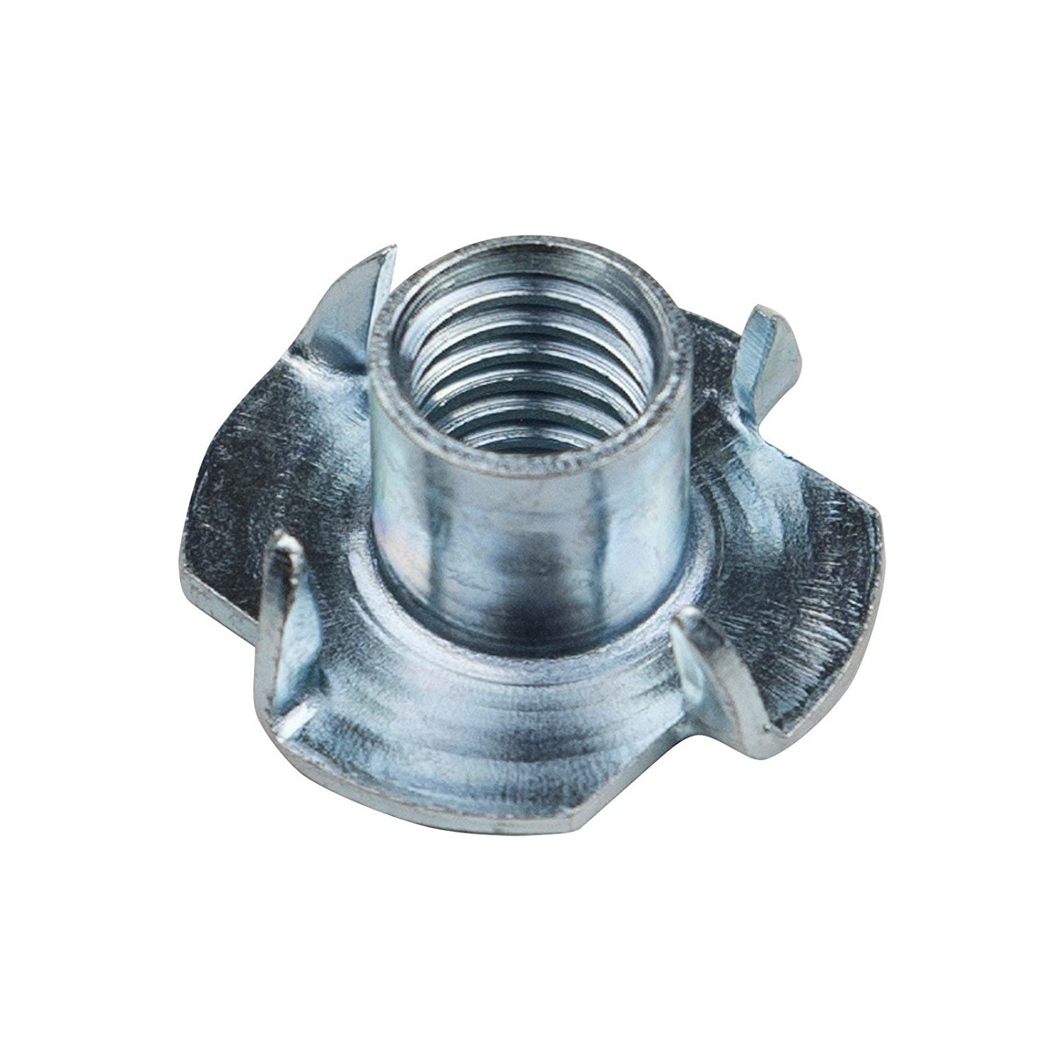1/2"-13 Stainless Steel Pronged Tee Nuts Pack of 12 