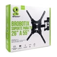 thumbnail image 4 of Soporte de pared BROBOTIX 651589 - 35 kg, 26", 55", TV BRobotix 651589, 4 of 5