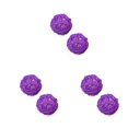 thumbnail image 4 of Billuyoard 10 bolas decorativas únicas para cambios de imagen elegantes del hogar bolas decorativas decoración de ratán púrpura Type1 NO1, 4 of 6