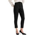 thumbnail image 4 of INSPIRE CHIC Women's High Waisted Packets Business Work Office Casual Long Pants XS Black, 4 of 6