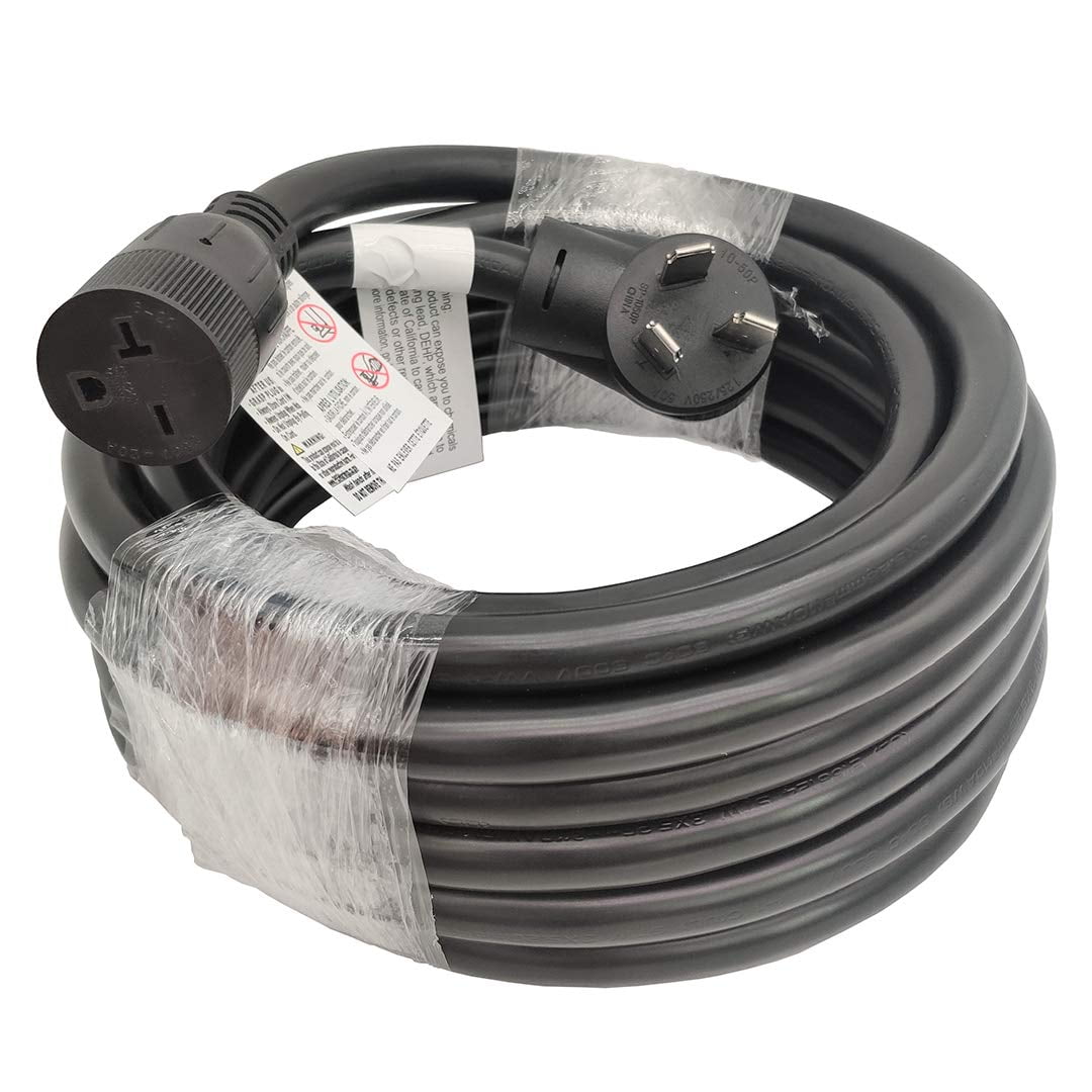 Parkworld 61681 Electric Range 10-50 Plug Male to Kitchen & A/C 6-20 T-Blade (Also to 6-15R) Receptacle Female Adapter Cord (25FT)