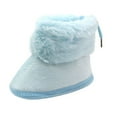 thumbnail image 3 of Ardorlove Winter Sweet Newborn Baby Girls Princess Winter Boots First Walkers Soft Soled Infant Toddler Kids Girl Footwear Shoes, 3 of 7