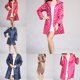thumbnail image 5 of Poncho impermeable largo con capucha y lunares de moda portátil reutilizable para mujer y niña con bolsillos delanteros Sweethay JJ14384-01, 5 of 6