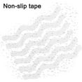 24pcs Sshape Non Slip Bath Stickers,Bathtub AntiSlip Strips,Safety