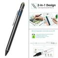 thumbnail image 1 of Stylus Active Pen Stylist Lápiz digital para pantallas táctiles, teléfonos inteligentes, tabletas, para niños, estudiantes Negro Macarena lápiz óptico, 1 of 8