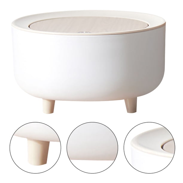 Bote de Basura pequeño de Escritorio, Bote de Basura pequeño de Escritorio Bote de Basura pequeño Cubo de Almacenamiento de Basura Multifuncional Jadeshay A