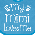 thumbnail image 4 of Inktastic My Mimi Loves Me Grandkids Boys or Girls Baby Bib, 4 of 4