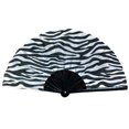 thumbnail image 2 of Homerr Folding Fan Dance Fan Folding Stylish Handheld Floral Leopard Starry Print Dance for Parties Festivals Performance, 2 of 6