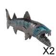 thumbnail image 1 of 2x Modelo de Artificial para Niños, Figura de Animal Marino, Figura de de Juguete para Colección de Accesorios de Fotografía, Regalo de Decora 2 piezas, 1 of 8