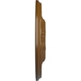 thumbnail image 4 of Ekena Millwork 11 3/8"OD x 3 5/8"ID x 1 1/8"P Leaf Ceiling Medallion (Fits Canopies up to 4 3/4"), Hand-Painted Smokey Topaz, 4 of 7
