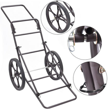 Costway New Deer Cart Game Hauler Utility Gear Dolly Cart Hunting Accessories - 500