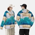 thumbnail image 4 of Lsque Beach UPF 50+ Lightweight Sun Protection Men's Women's Long Sleeve Shirt, Hoodie Performance -X-Large, 4 of 9