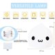 thumbnail image 5 of Luz de noche para niños, linda lámpara de bola de masa, regalos de cumpleaños para niñas y niños, luz de noche Kawaii Waterdrop de silicona, portátil, para guardería, funciona con pilas, 5 of 5