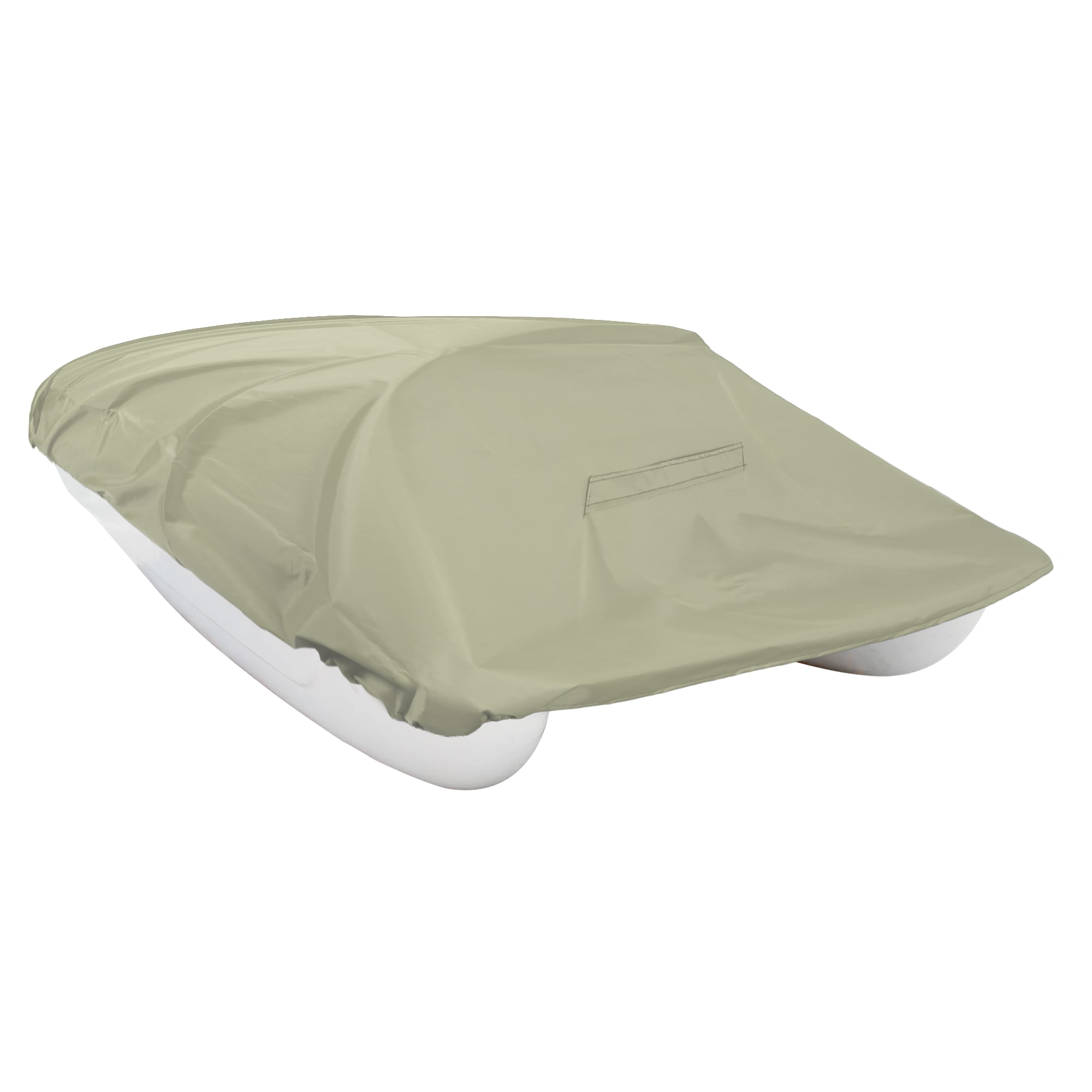 Beige 112.6"x79" 210D Pedal Boat Cover Waterproof for 3 or 5 Person