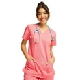 thumbnail image 6 of Cherokee Workwear Revolution Women Scrubs Top V-Neck WW620, 6 of 7