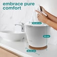 thumbnail image 6 of SereneLife Counter Towel Warmer Bucket - with Customized Fragrance for Spa and Bathroom, Luxury Towel Heater, Auto Shut Off, Fits 1 Large Towel, Blanket, Bathrobe, PJs (Natural), 6 of 6