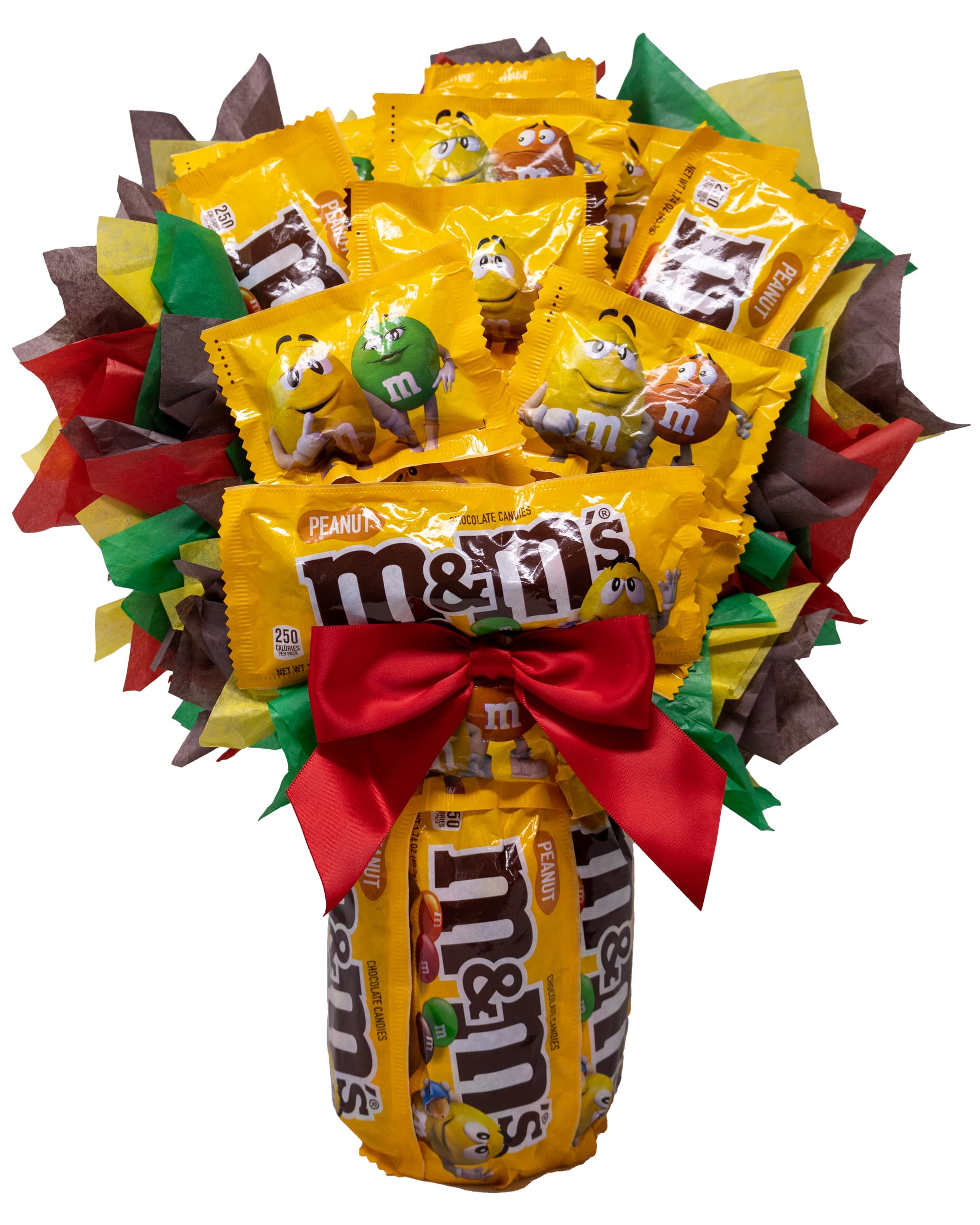 M&M Candy Bouquet