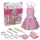 thumbnail image 1 of Chef Role Play Set 11pcs Kids Kitchen Cooking Kit Apron Hat Utensils, 1 of 5