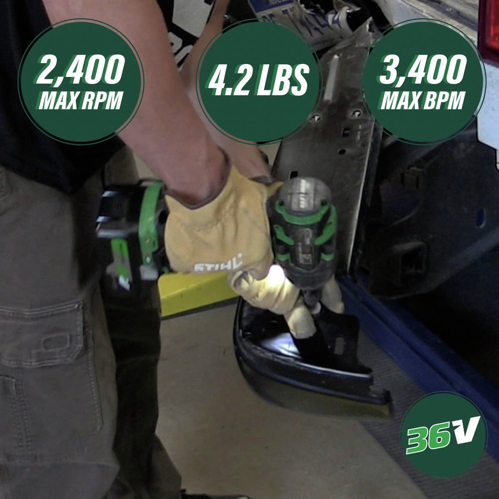 MultiVolt 36V Brushless Lithium-Ion 1/2 in. Cordless Mid-Torque Impact Wrench Kit with 2 Batteries (2.5 Ah)