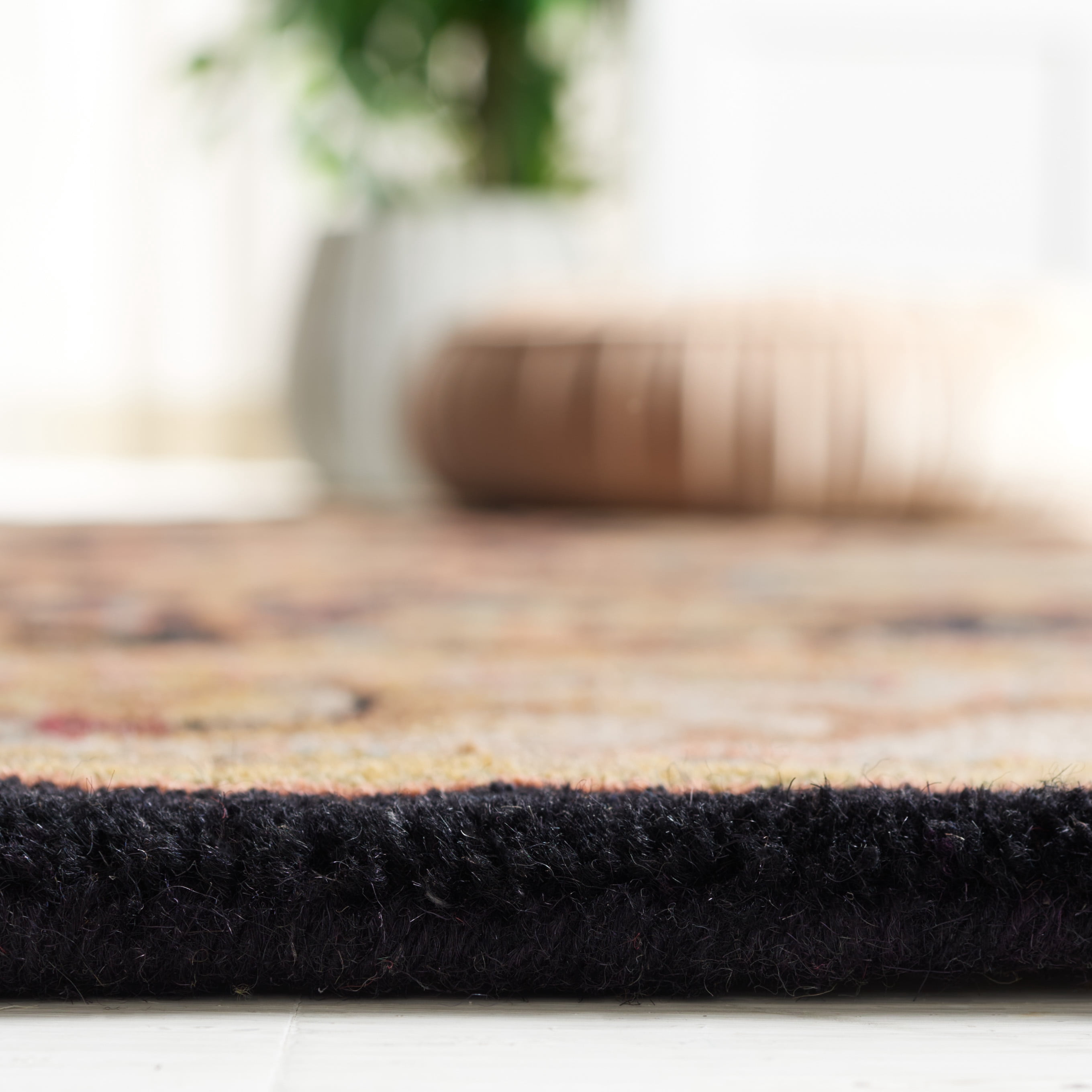 Safavieh Heritage Valery Oriental Wool Area Rug, Black/Beige, 11' x 17'