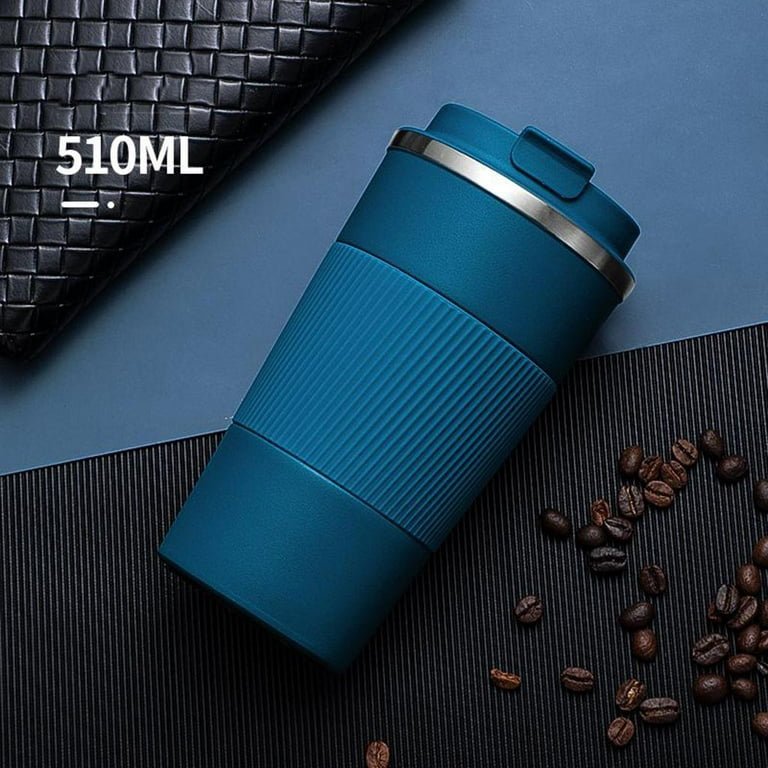 Walbest 380ML/510ML Stainless Steel Tumbler - Vacuum Insulated Coffee  Travel Mug Spill Proof with Lid - Coffee Cup for Keep Hot/Ice Coffee, Tea  and Beer 