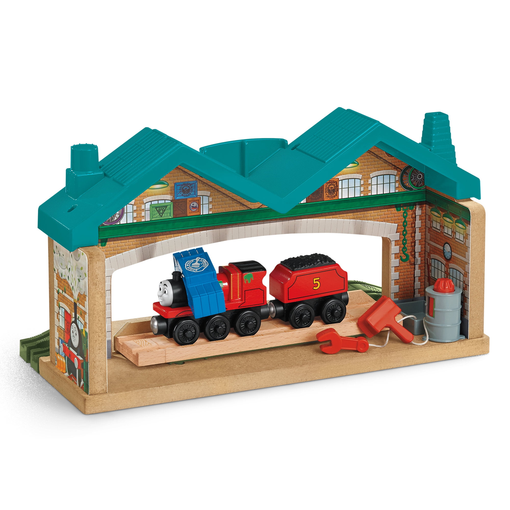 thomas wooden railway steamworks