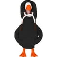thumbnail image 5 of 7 Inch Desk Goose Outfits Red Hoodies Tabletop Goose Accessory Mini Porch Goose Costume Magnetic Goose Statue Key Holder Clothes for Table Decor, 5 of 6