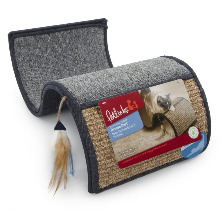 Petlinks Dream Curl Multi Surface Cat Scratching Pad with Catnip Toy Walmart
