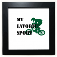 thumbnail image 1 of Like Sports Fitness Balanced Cross-country Black Square Frame Picture Wall Tabletop, 1 of 3