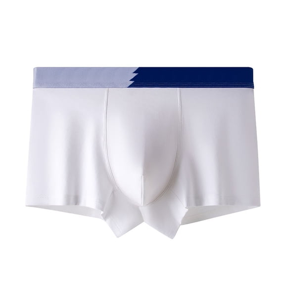 khonts,Men's Underwear Comfortable Breathable Boxer Briefs Running Tight Pants for Optimal Movement and Performance White XL